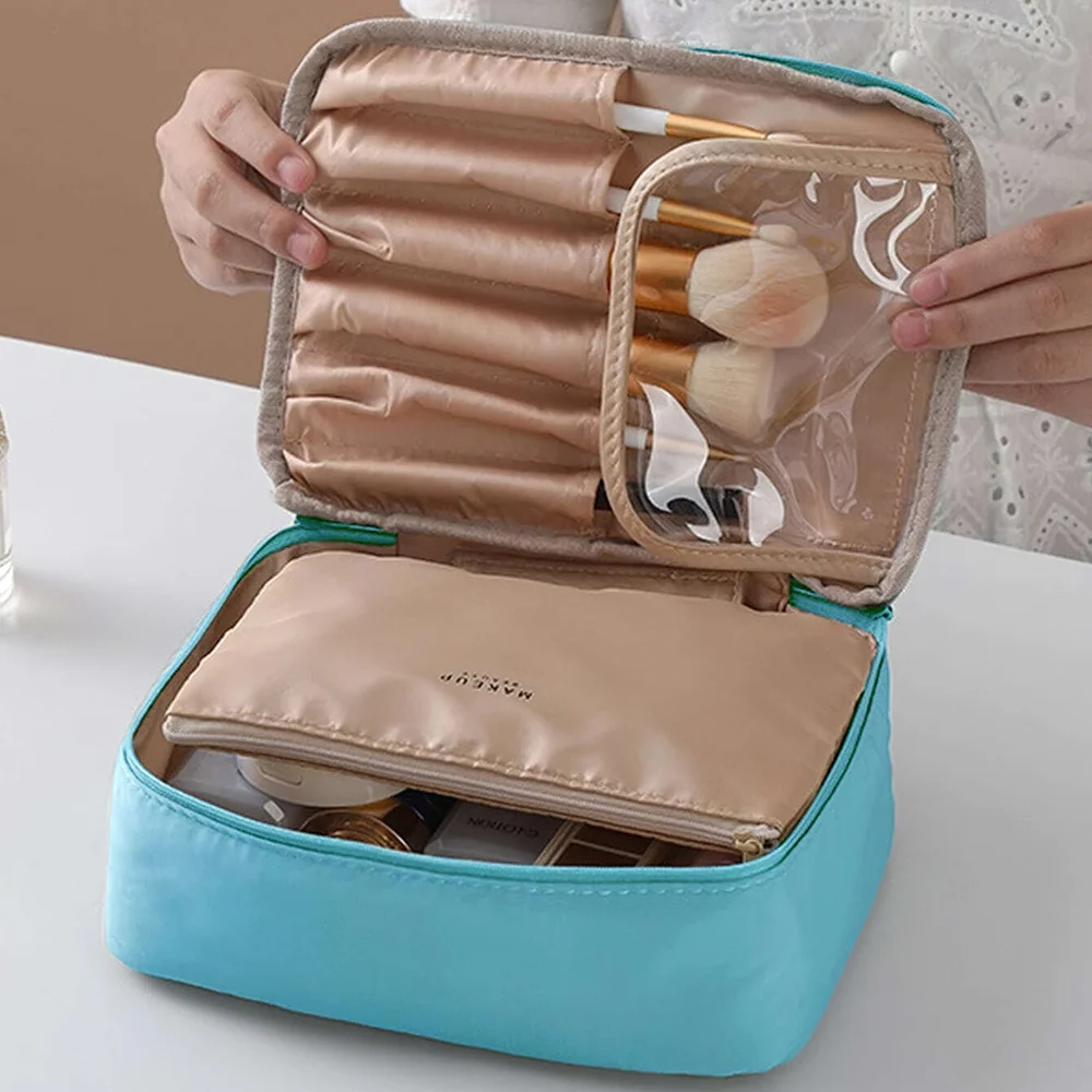 Cortina Cosmetic Organiser Bag M2 - Sky Blue