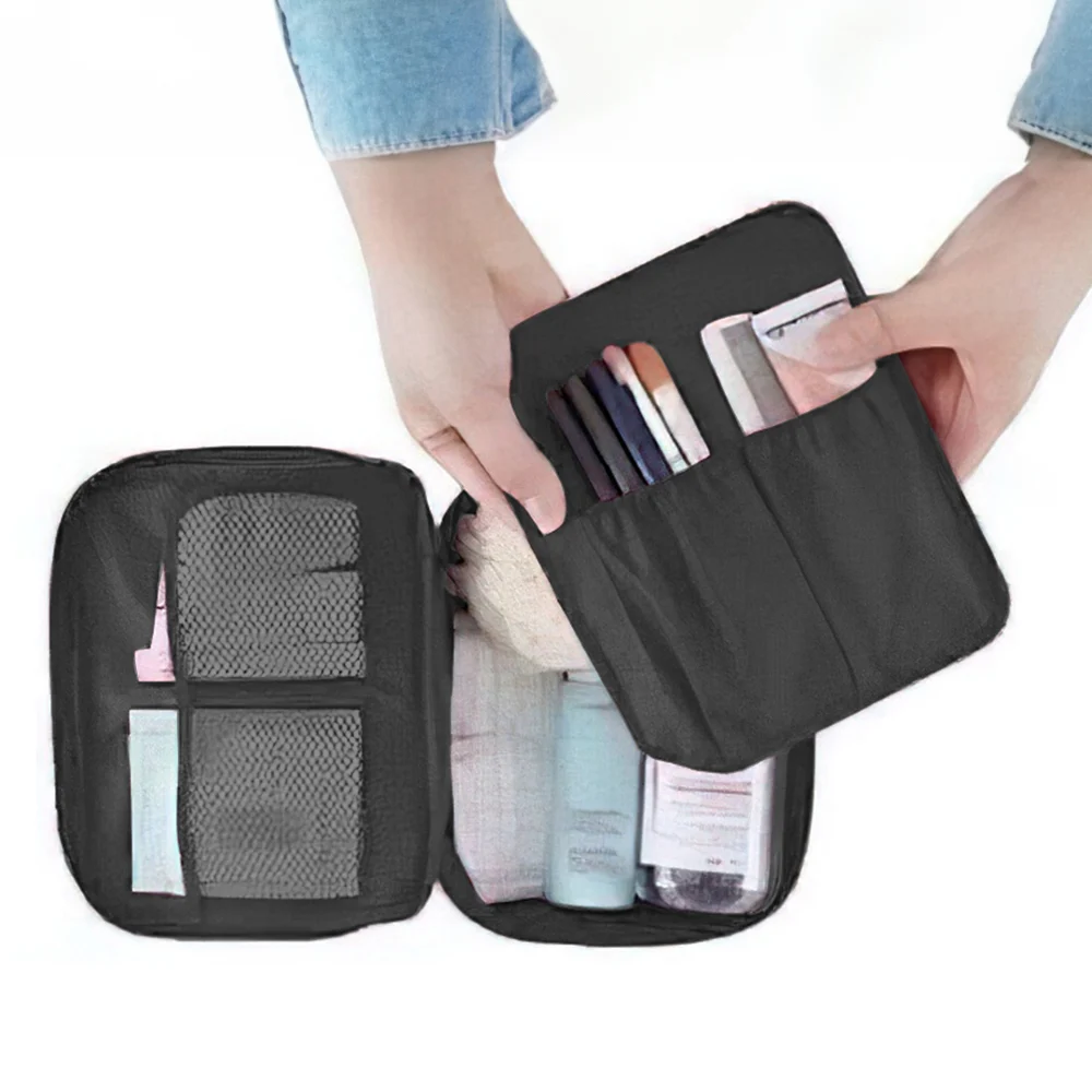 Cortina Cosmetic Organiser Bag M3 - Black