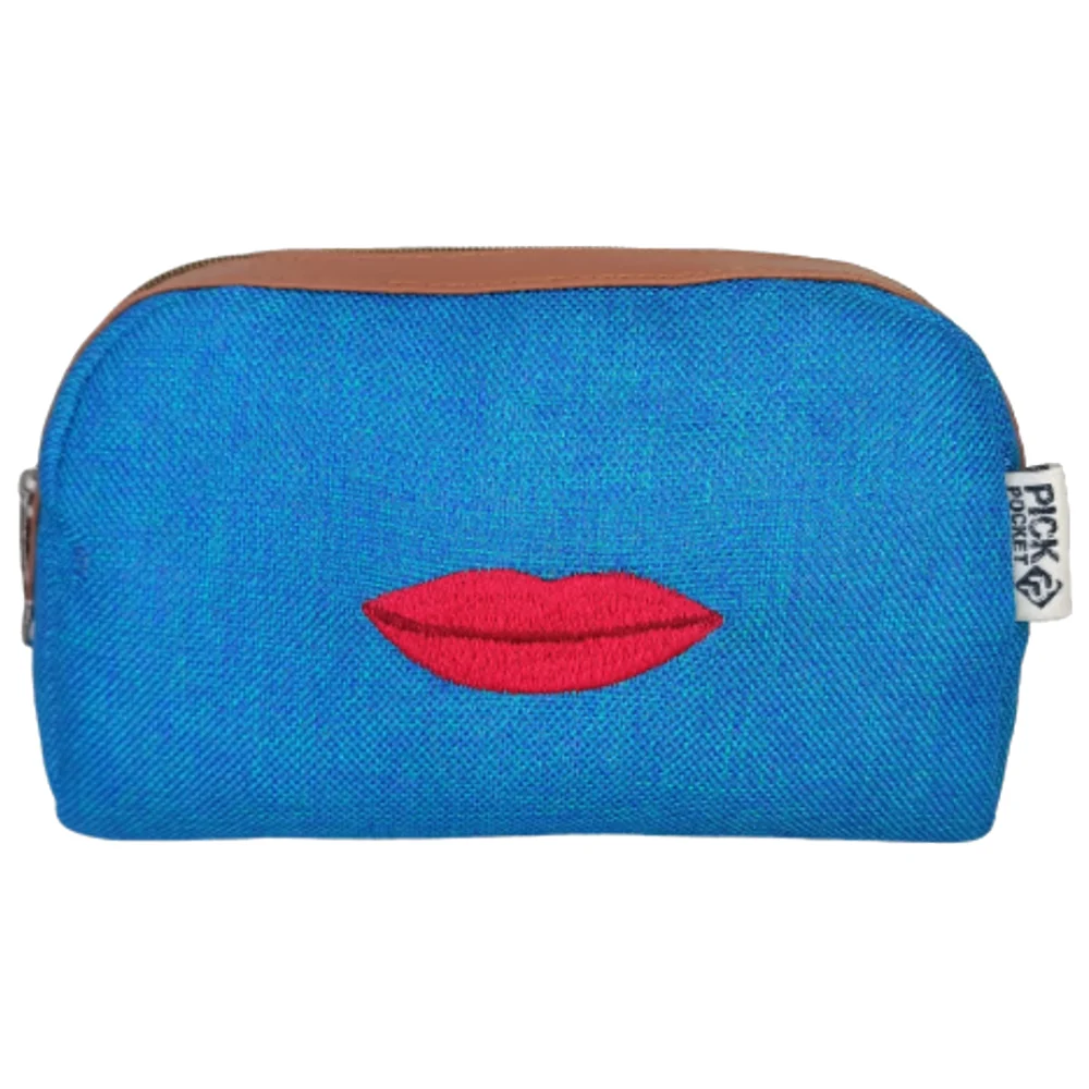 Pick Pocket Polyester Cosmetic Organiser - Blue