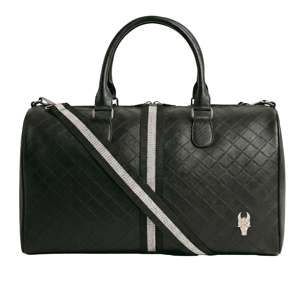 Krishiv Bullfight Duffle Bag (Black) - 23 L