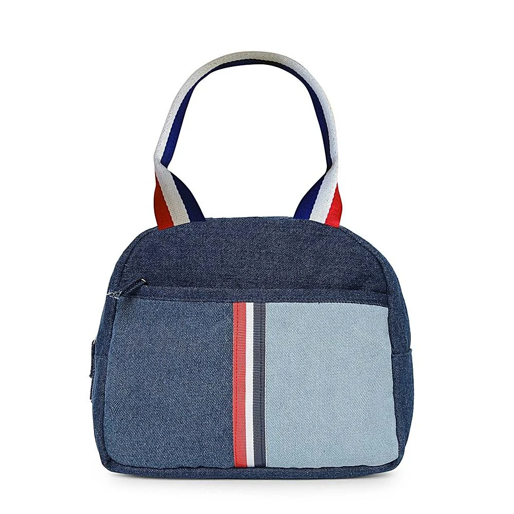 The Purani Jeans Denim Case U Lunch Bag - Blue