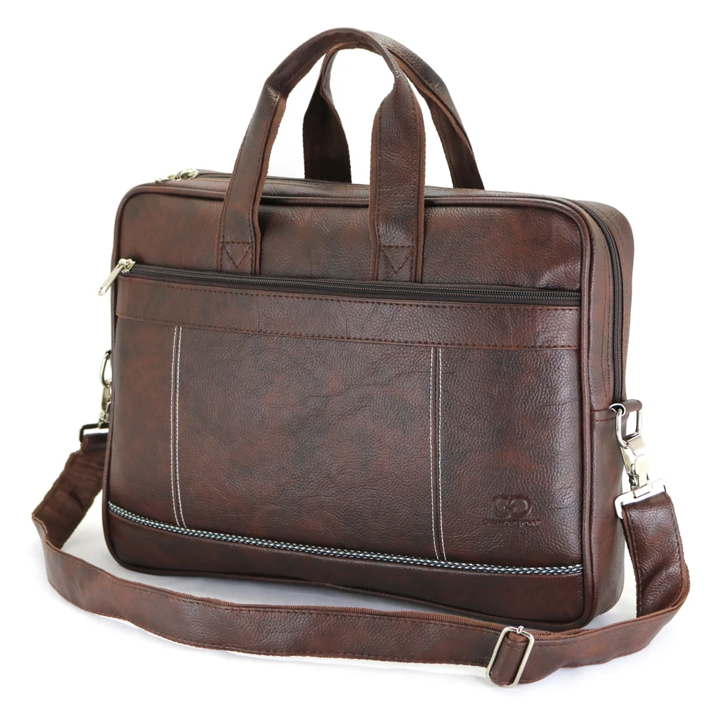 Gilmore Oak Laptop Bag - Brown (60055)