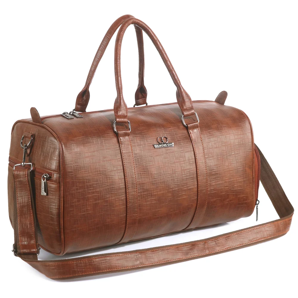 Gilmore Oak Duffle Bag - Tan (TVL6655)