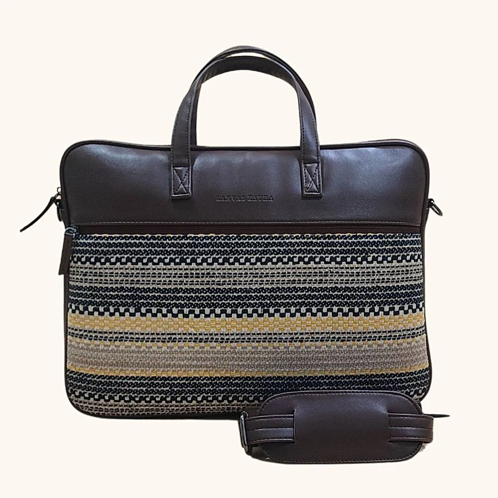 Kanvas Katha Laptop Bag (KKJLB012) - Multicolor