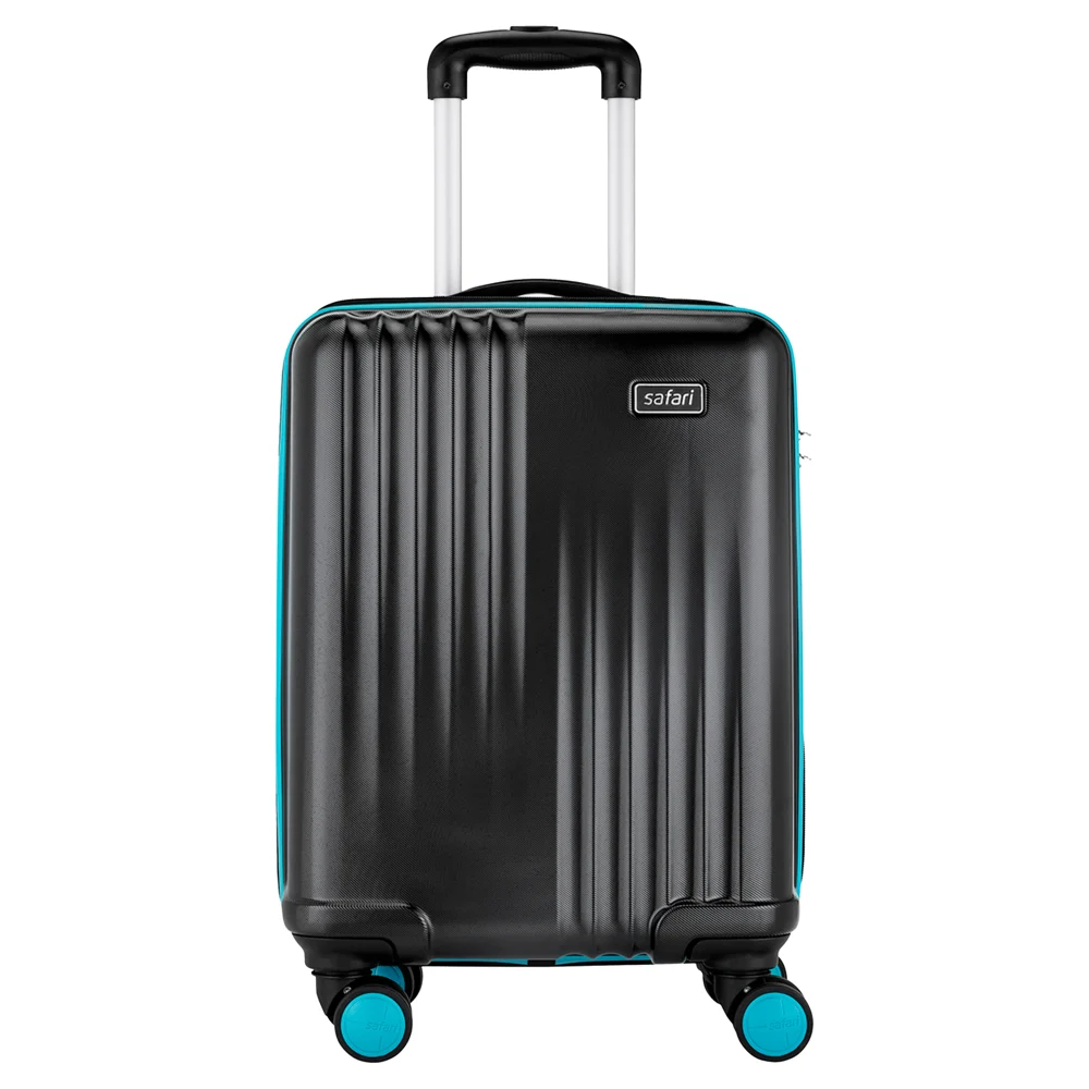 Safari City Miles 59 Trolley Bag 4 Wheel - (Black)