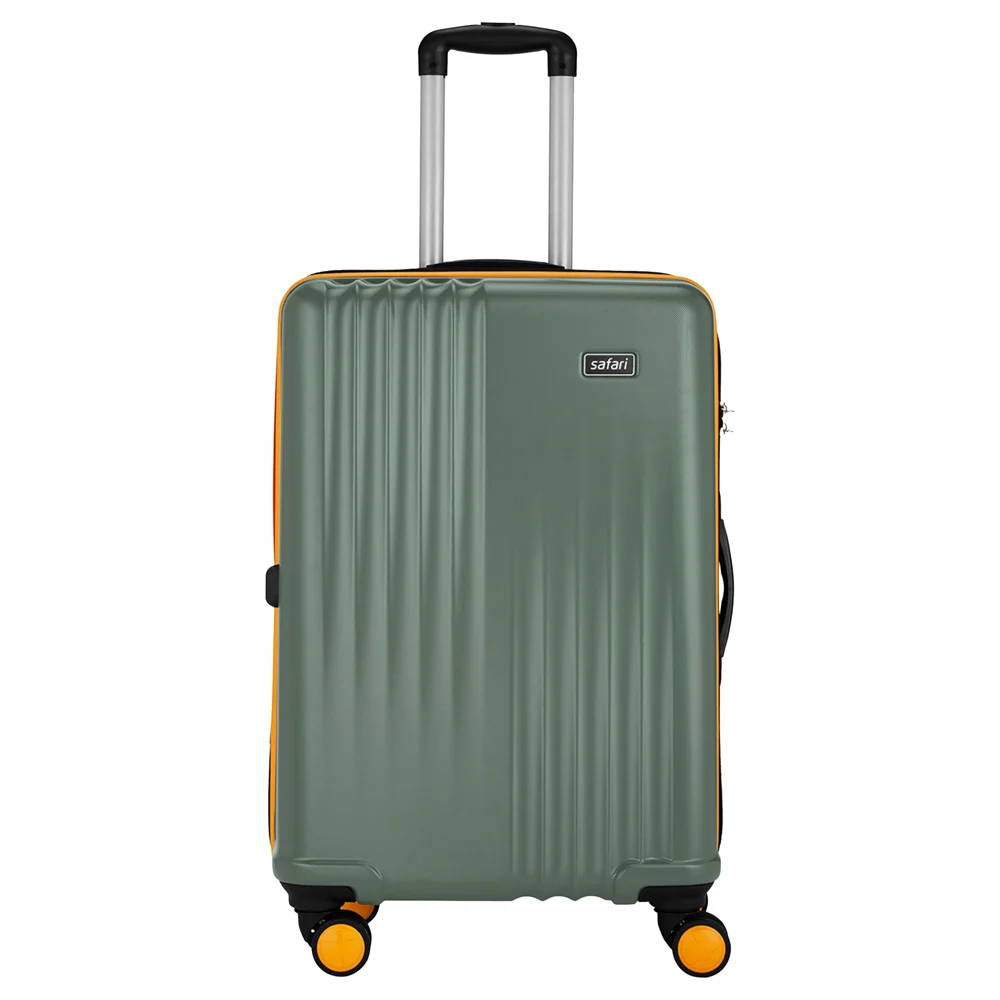 Safari City Miles 59 Trolley Bag 4 Wheel - (Thyme Green)