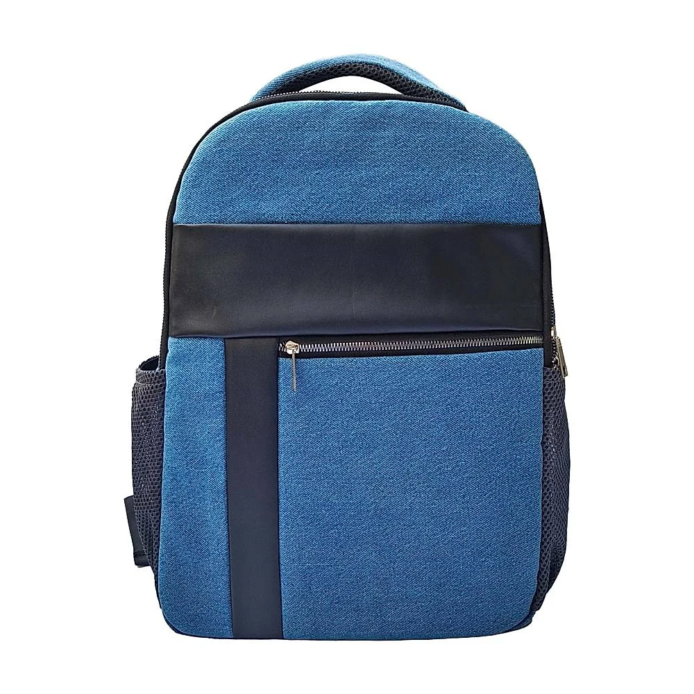 The Purani Jeans Denim Pro Laptop Backpack - Blue