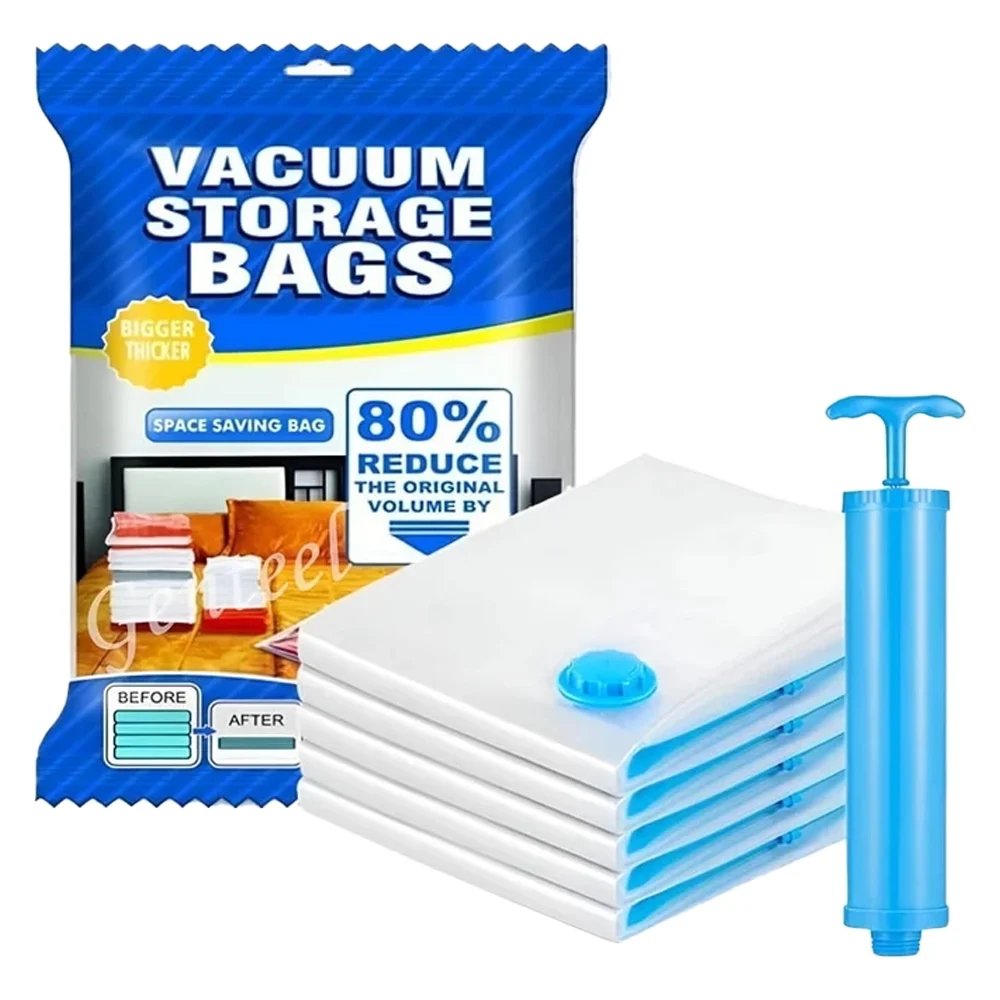Vaa Vacuum Storage Bag 5 Pieces With Pump