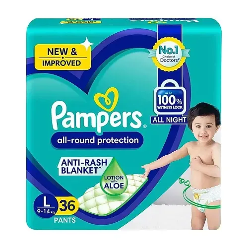 Pampers Complete Skin Comfort Pants - L
