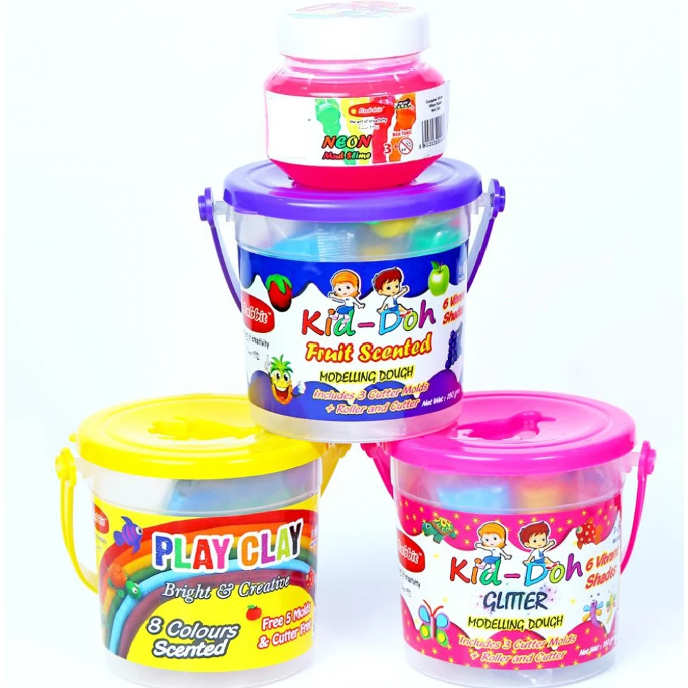 Rabbit Clay/ Dough/ Sand & Slime Combo