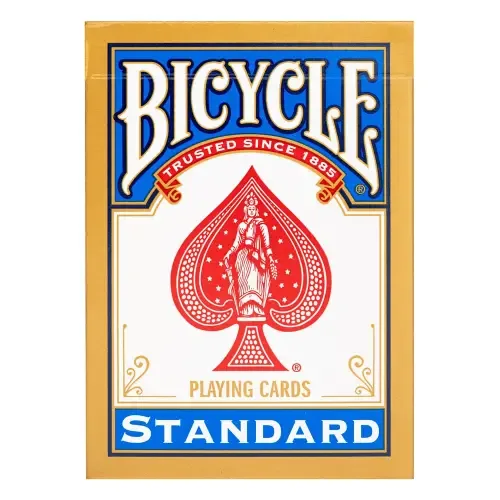 Parksons Bicycle Standard 808 Gold Playing Cards - Red Or Blue