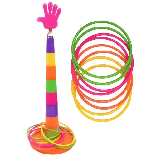 Toyshine 2 In 1 Ring Toss Games - Multicolour