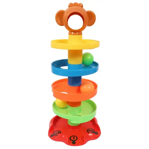 Toyshine 5 Layer Plastic Stack For Kids - Multicolour