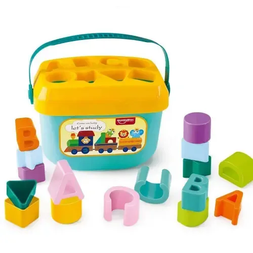 Toyshine Kids Shape Sorter Baby Toy - Multicolour