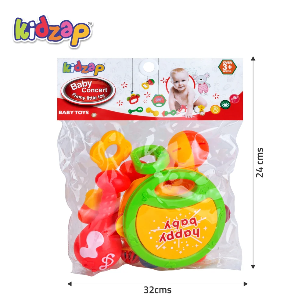 KIDZAP Rattle Set - Multicolour