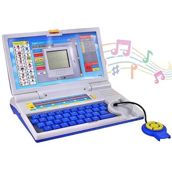 Toyshine Laptop With 20 Activities - Multicolour
