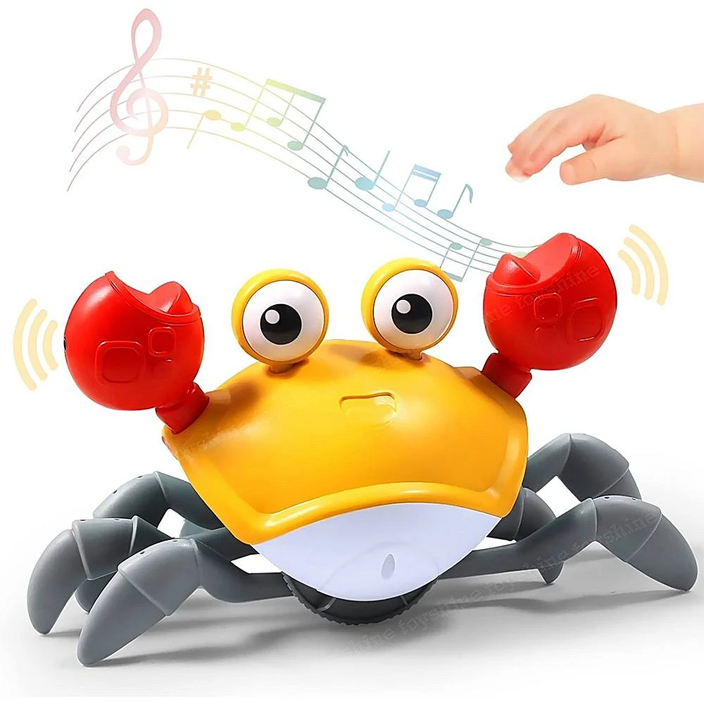 Toyshine Walking Moving Dancing Crab - Multicolour