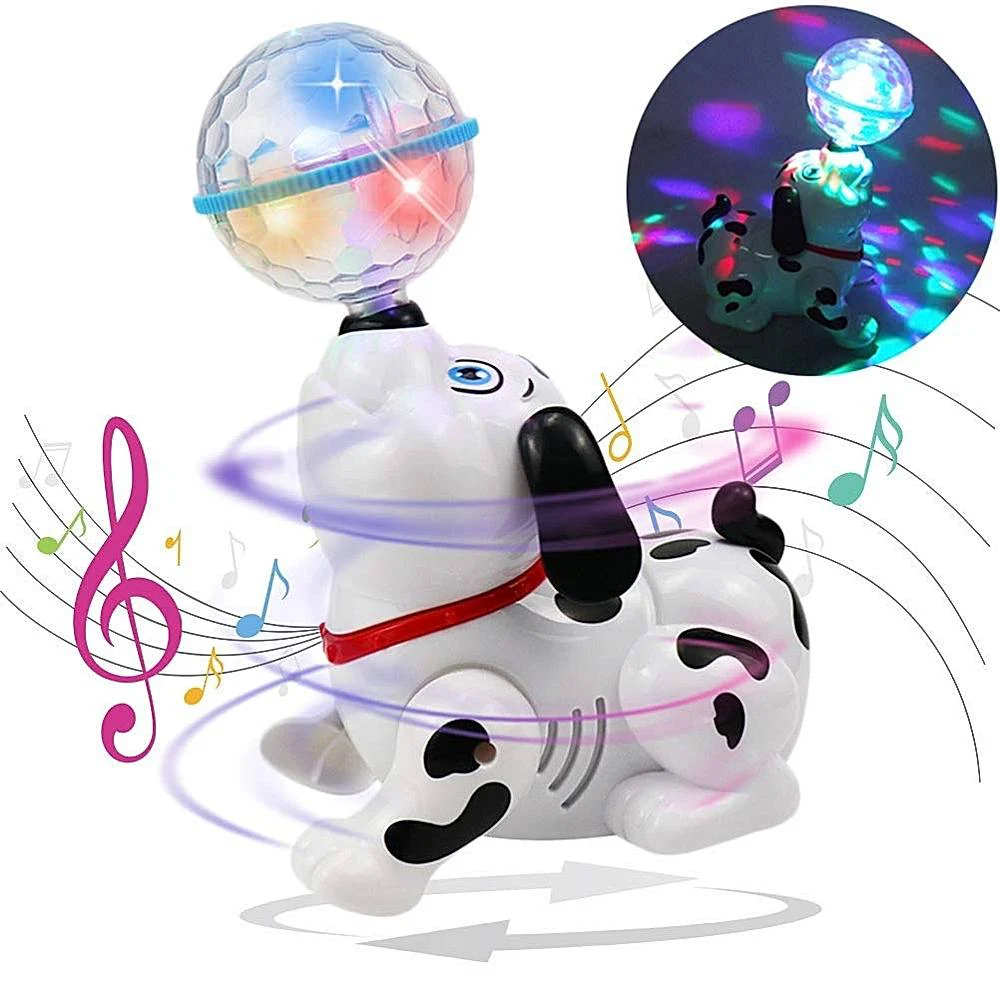 Toyshine Dancing Dog With Music & Lights - Multicolour