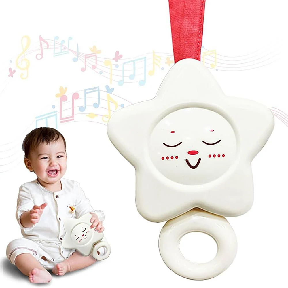 Kipa Gaming Melodious White Star Musical Cot Toy For Baby