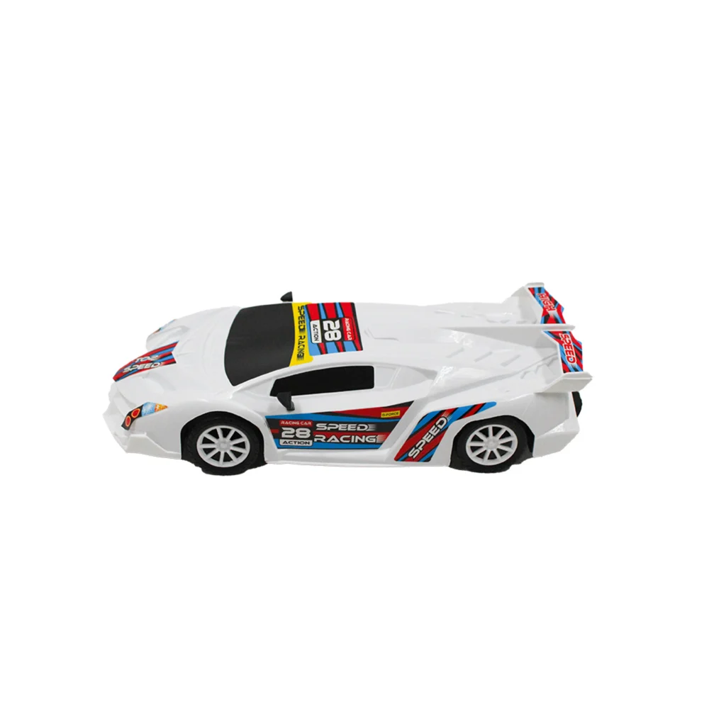 KV Toys Friction Power Speed Car - White