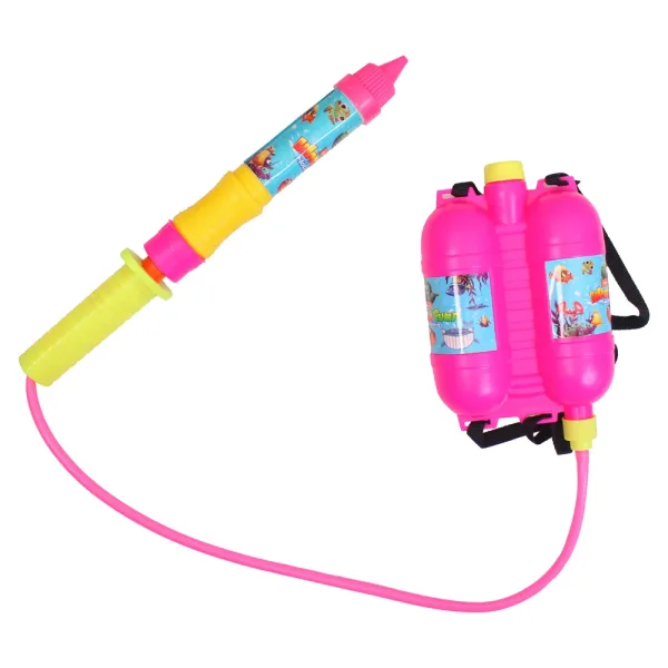 GRIPON Water Tank With Small Holi Pump Gun - Pink