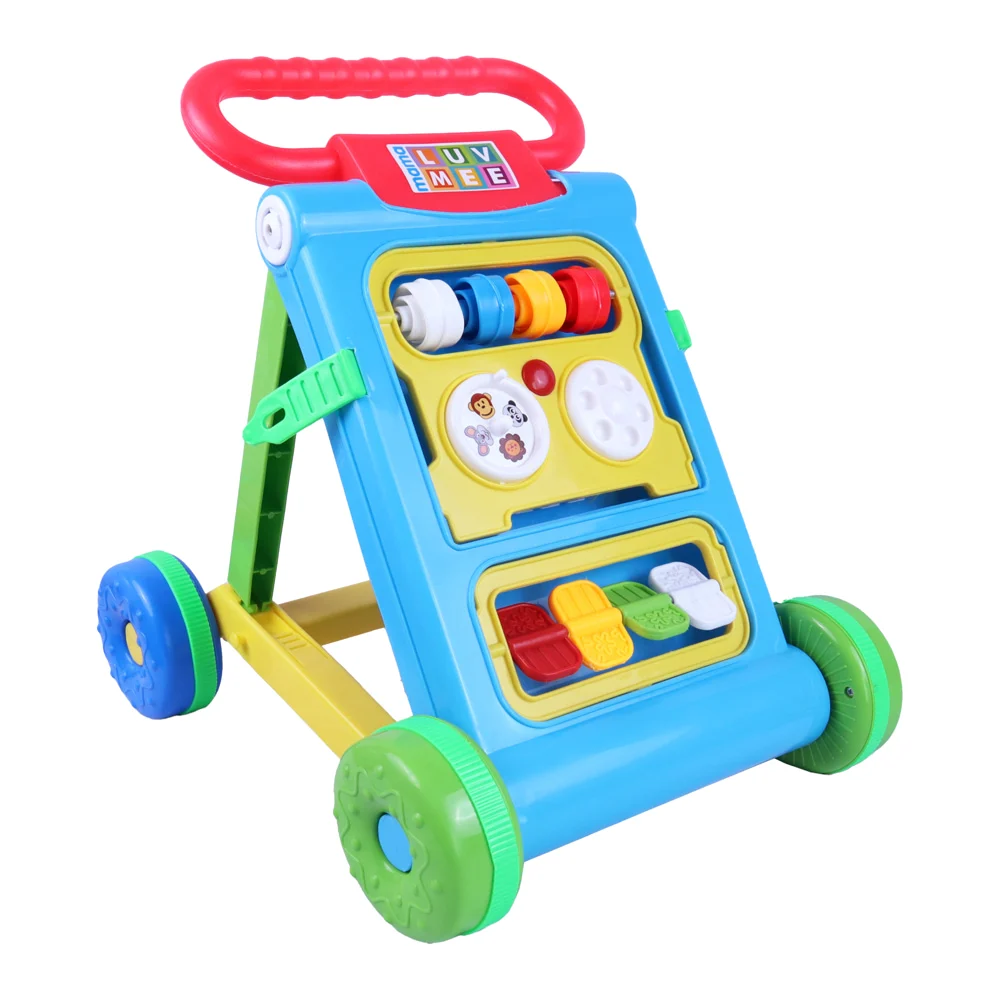 Toyshine My First Step Activity Baby Walker - Blue