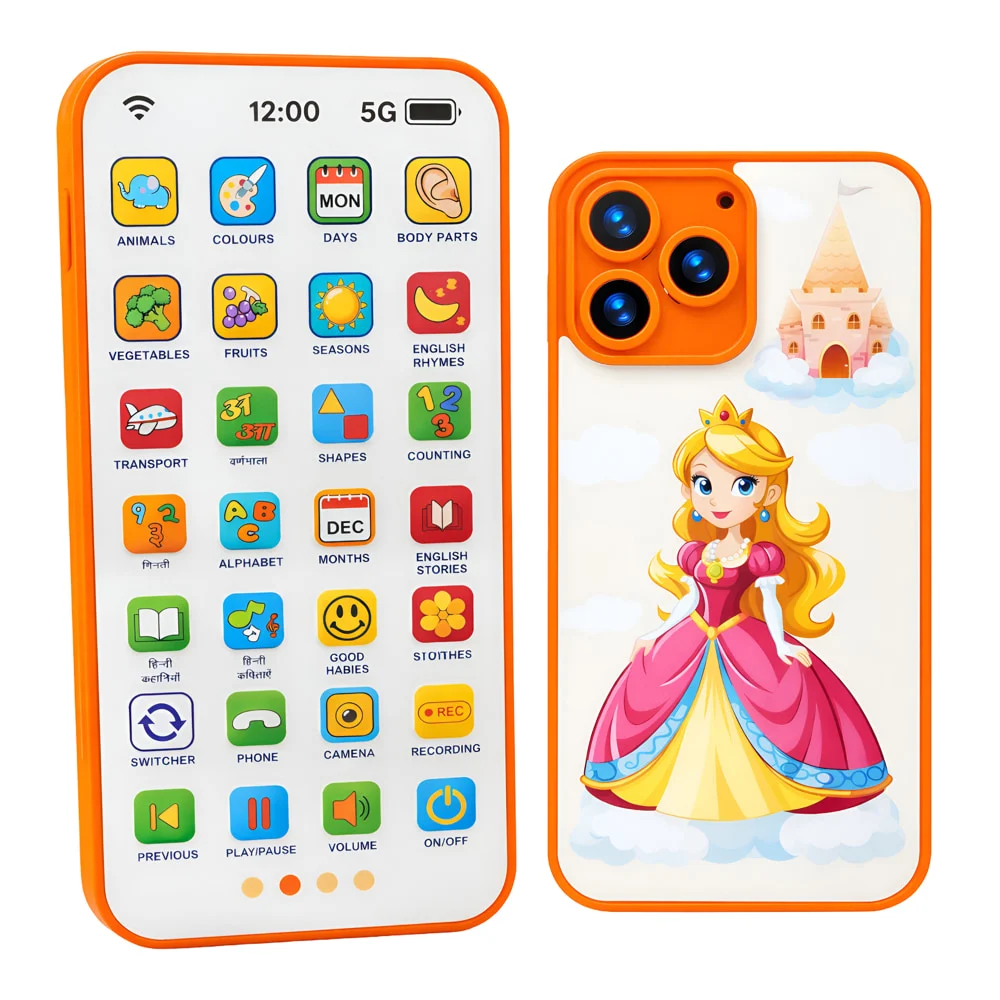 Toyshine Unicorn Theme Educational Musical Phone for Kids