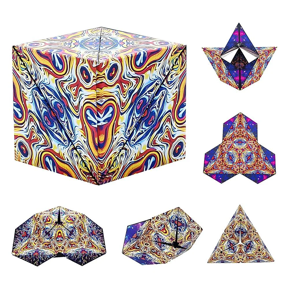 Toyshine Magic Cube Shape Shifting Puzzle Box for Kids