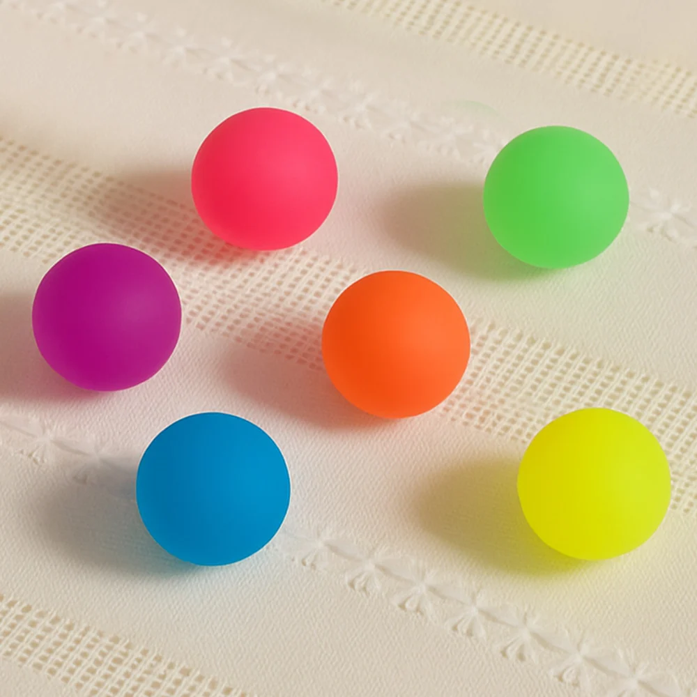 Toyshine High Bounce Crazy Rubber Balls for Kids & Adults - 6 Pcs