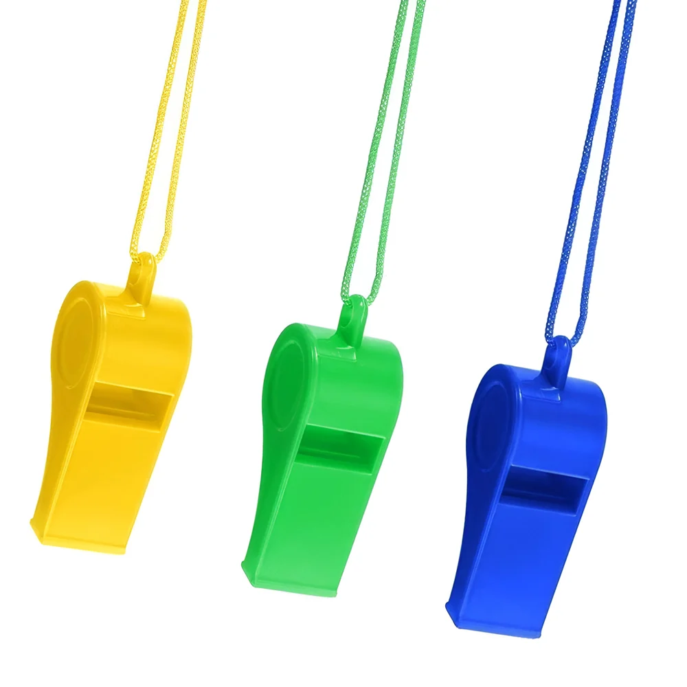 Toyshine Crips Noise making Sports Coach Whistles Pack of 3