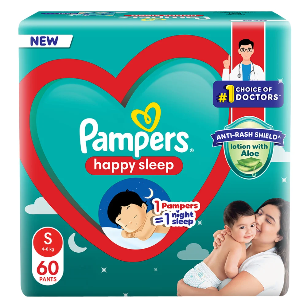 Pampers Happy Sleep Pants Small 4-8 kg
