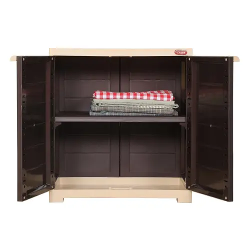 Prima Alfa 1 Mini Plastic Cabinet Weather Brown