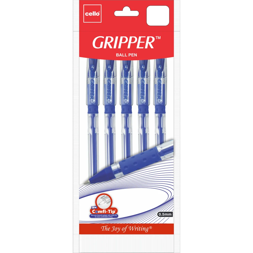 Cello Gripper Blue Ballpoint Pen