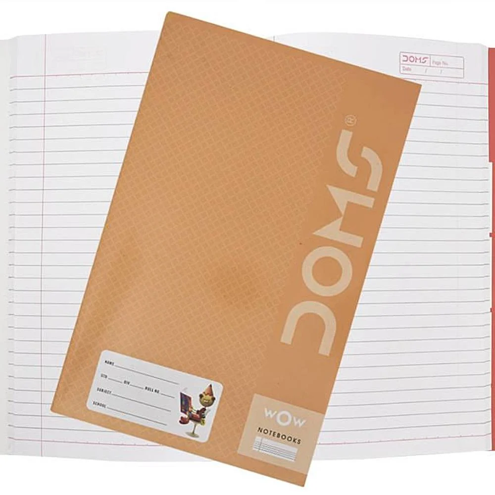 Doms Single Line Regular Notebook - 172 Pages
