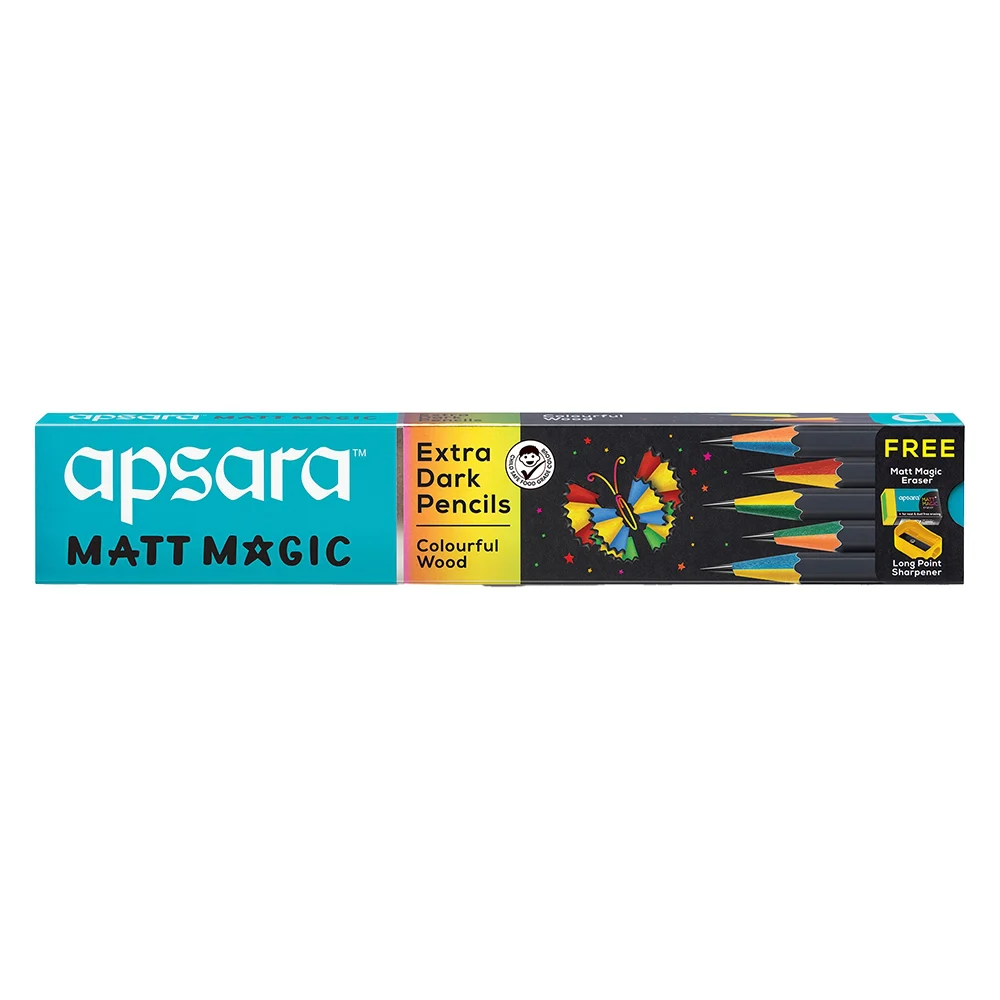 Apsara Matt Magic 2.0 Extra Dark Pencil