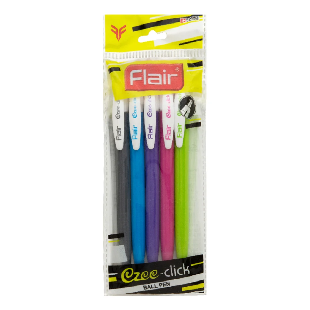 Flair Ezee-Click Ball Pen - Blue