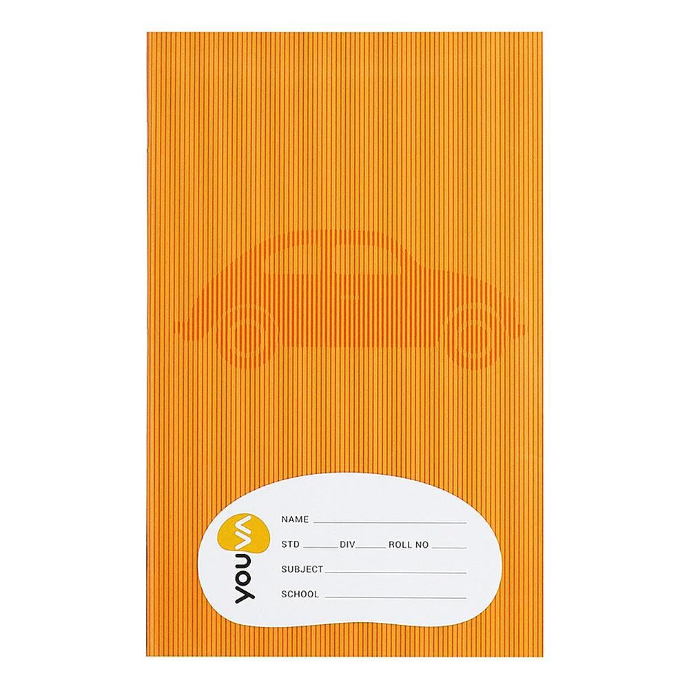 Navneet 22525 Regular Size Notebook (Assorted) - 172 Pages