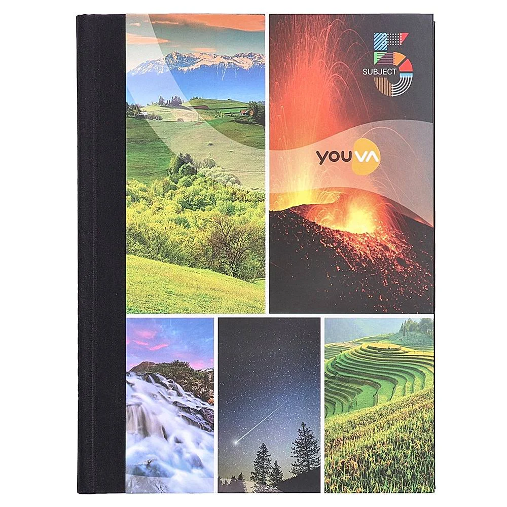 Navneet Youva 5 Subject Notebook (Assorted) - 400 Pages