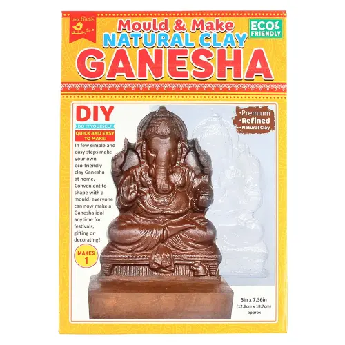 Little Birdie Mould & Make Natural Clay Ganesha DIY Kit