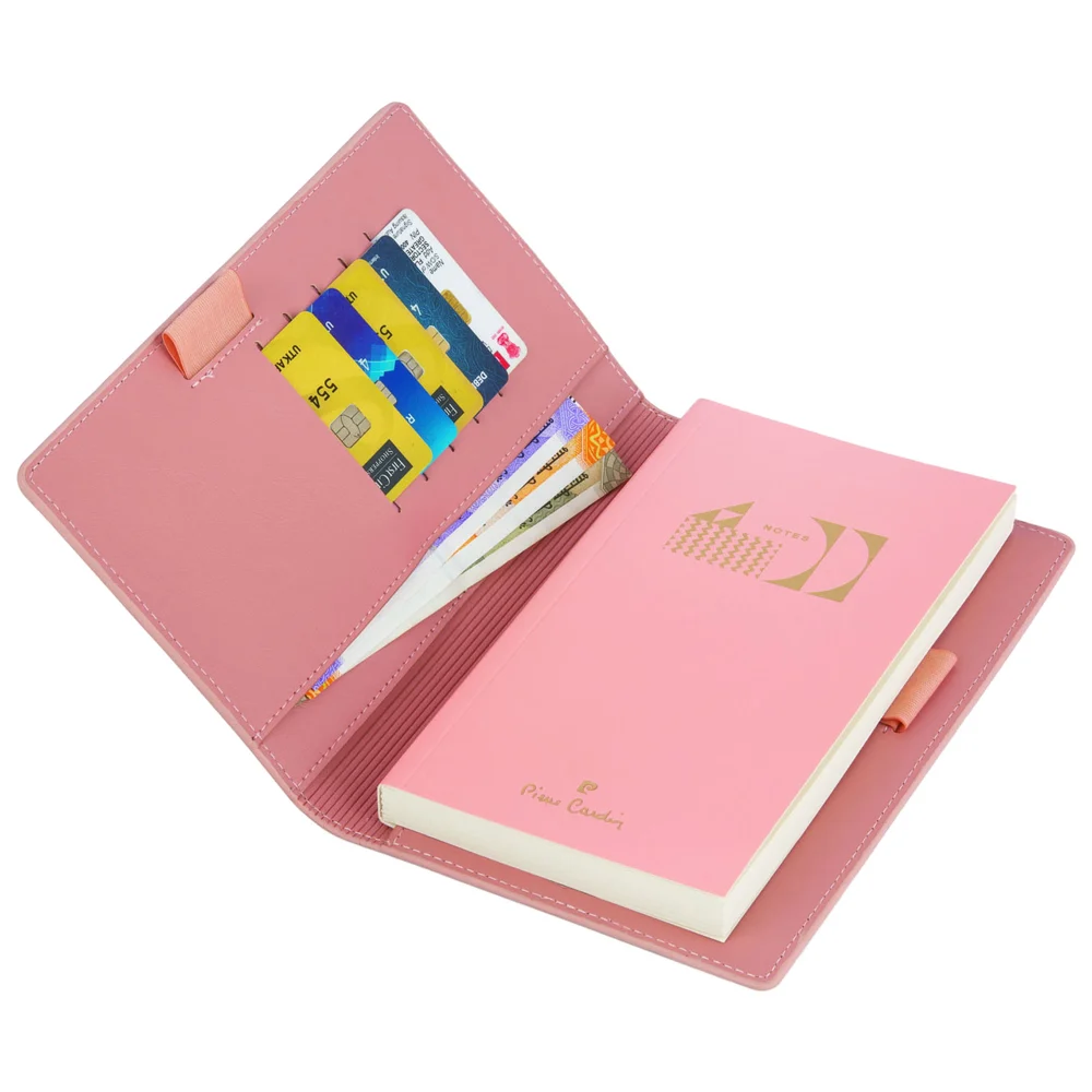 Pierre Cardin Notes Set of Pink Diary and Royale SG Ball Pen