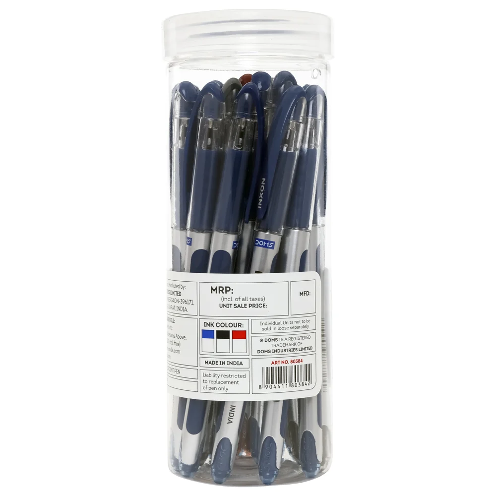 Doms Inxon Ball Pens - 20 Pieces Jar