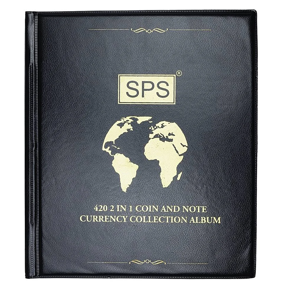 SPS Currency And Coin Album A4 Size (420 Pockets)