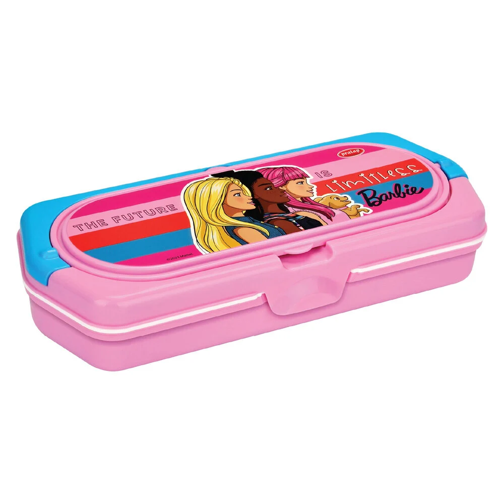 Pratap Barbie Pencil Box (Pink & Blue)