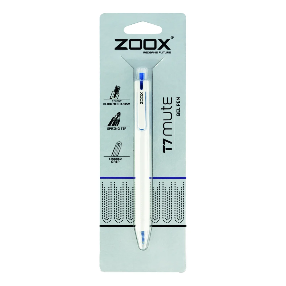 Flair Zoox T7 Mute Gel Pen (Blue)