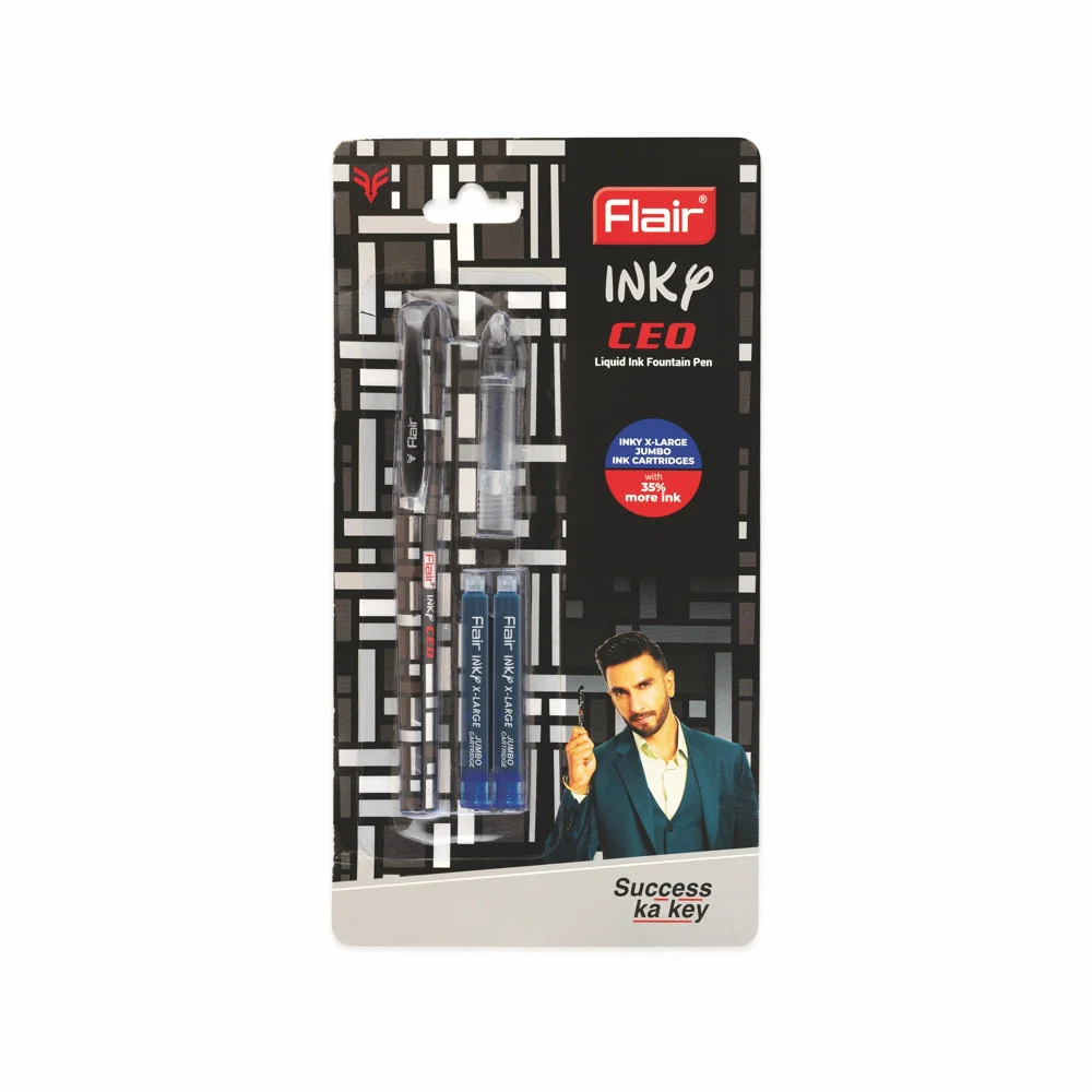 Flair Inky Ceo Fountain Pen (Blue)