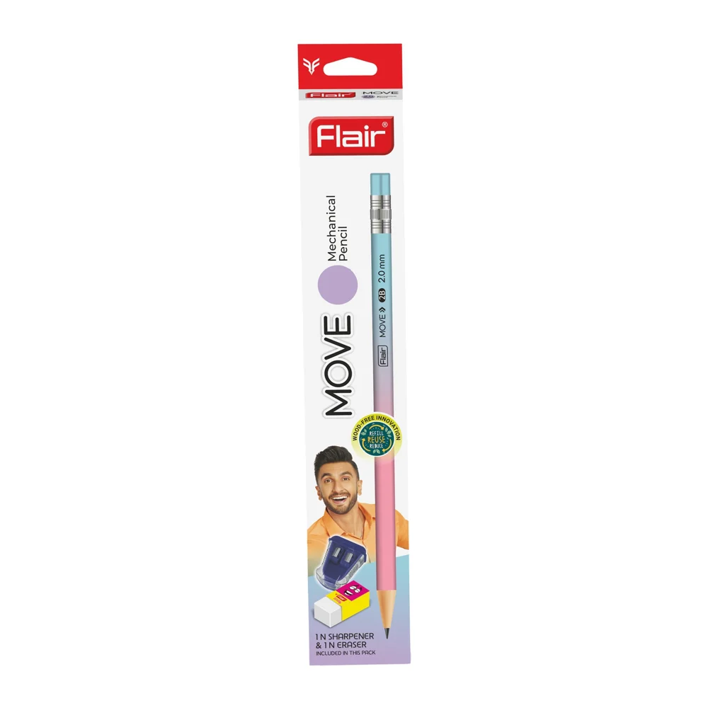 Flair Move Mechanical Pencil 2.0Mm - 10 Pieces