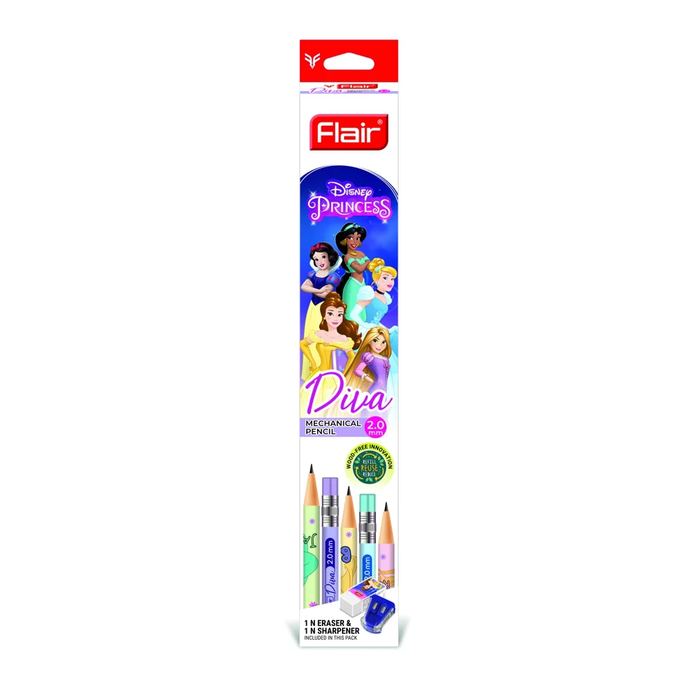 Flair Diva Mechanical Pencil 2.0Mm - 10 Pieces