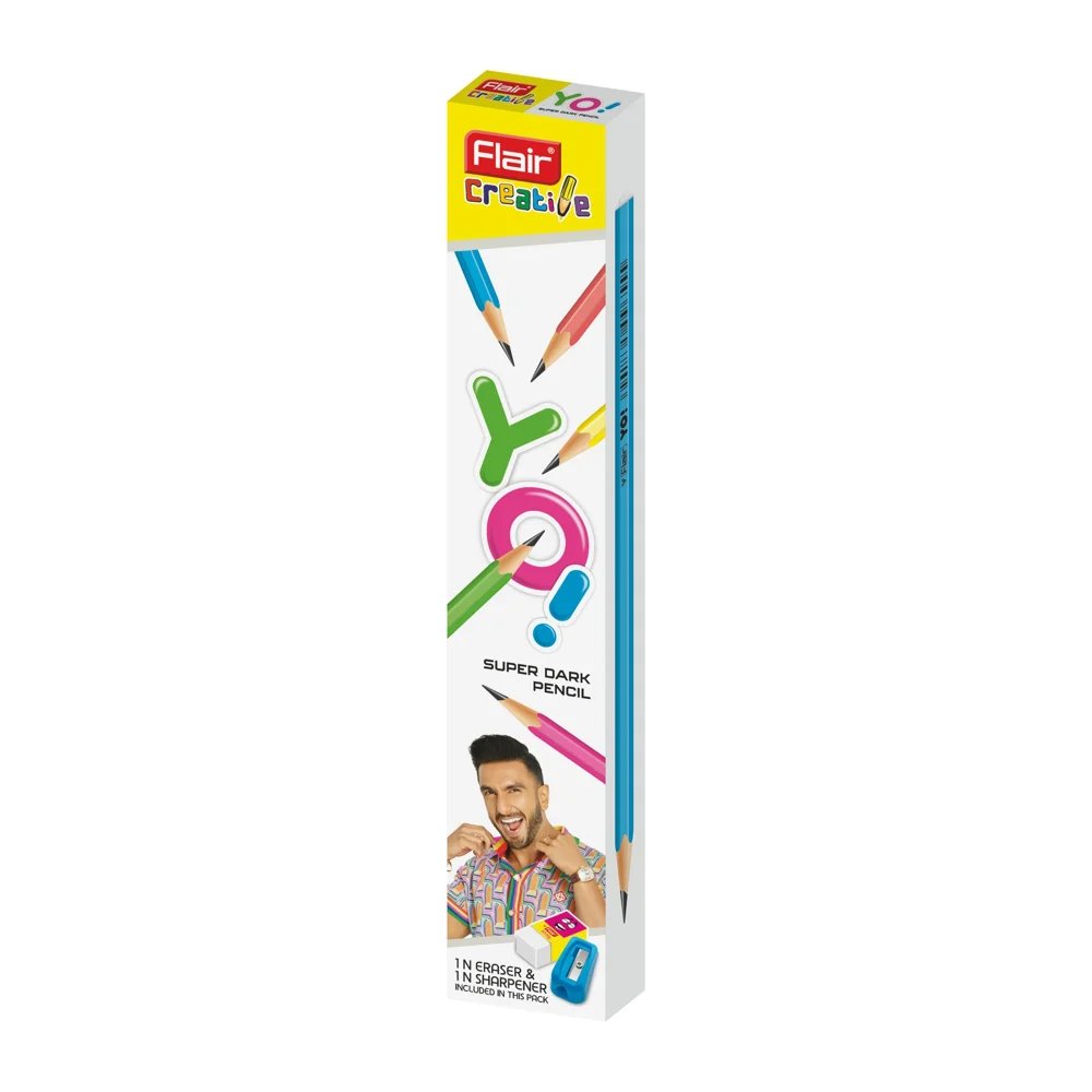 Flair Yo Super Dark Pencil - 10 Pieces