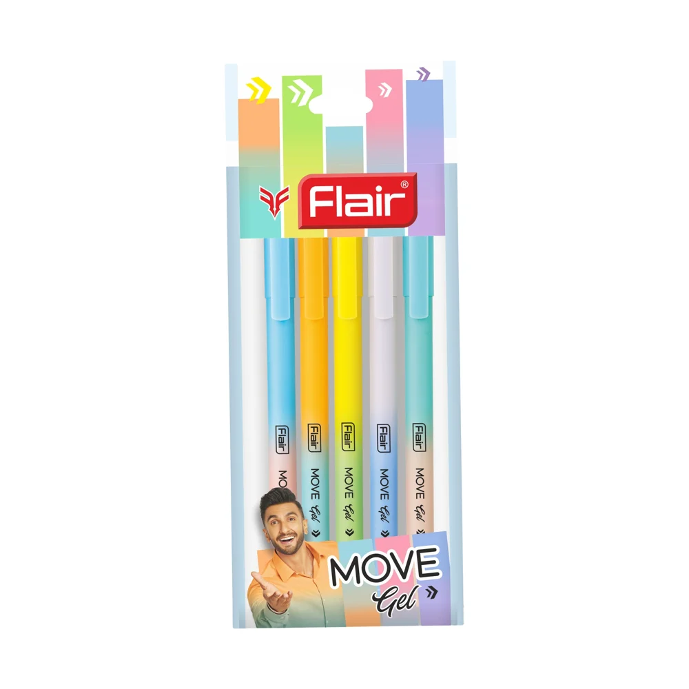 Flair Move Gel Pen (Blue)