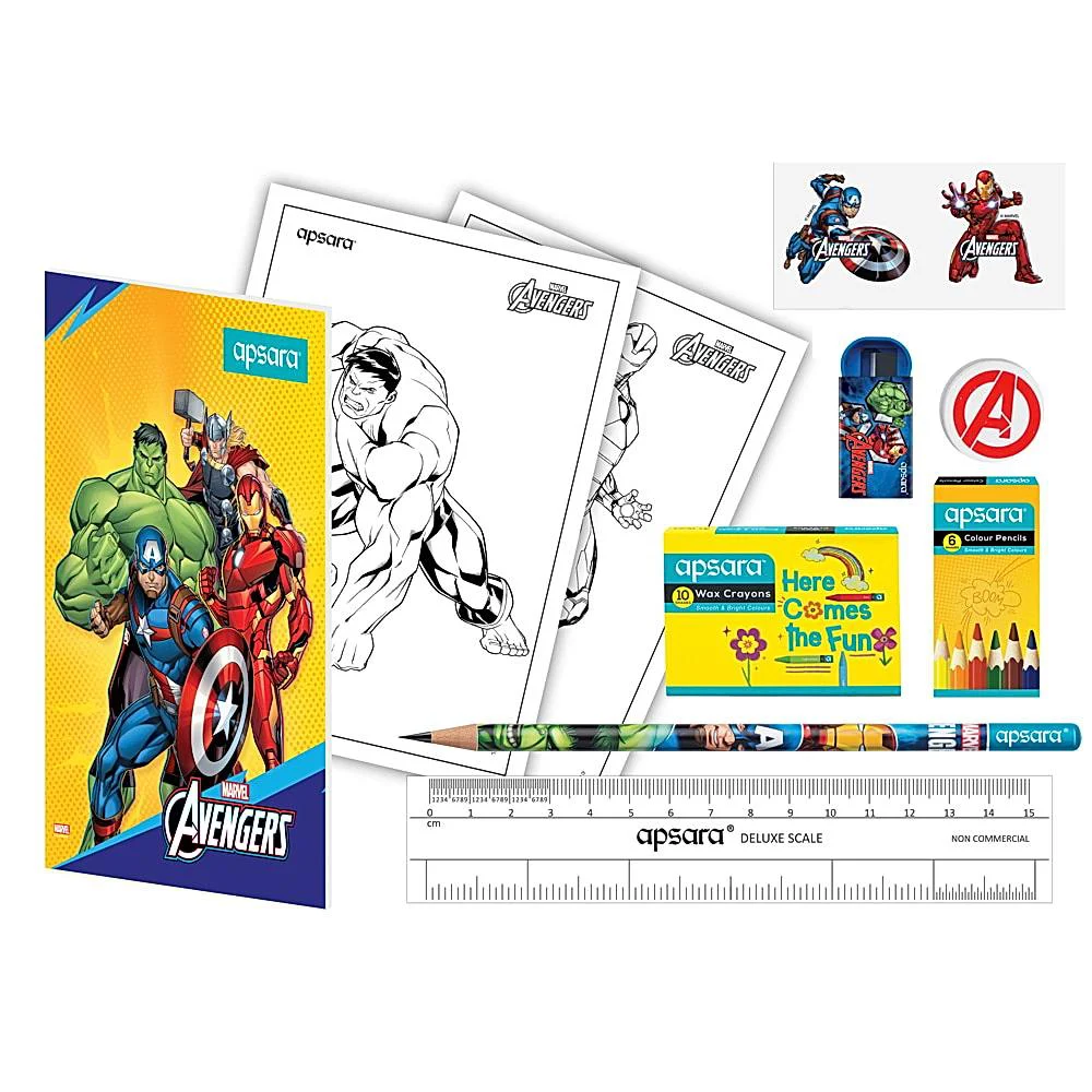 Disney Marvel Avengers Stationery Kit By Apsara